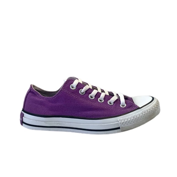 Converse CTAS Low Top Electric Purple Sneakers